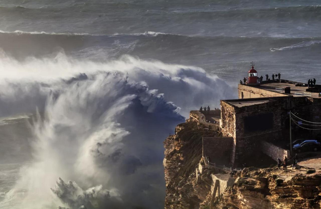 Appartamento Casa Na Onda Liberdade Nazaré Esterno foto